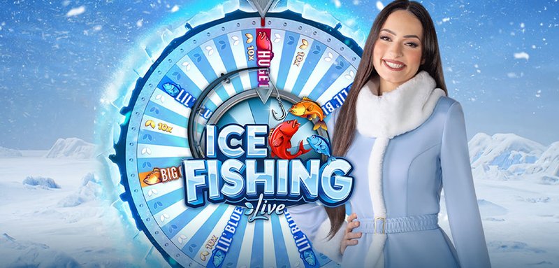 United Kigdom - ice fishing demo